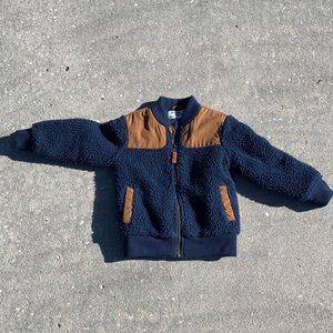 OshKosh Blue and Brown Toddler Coat